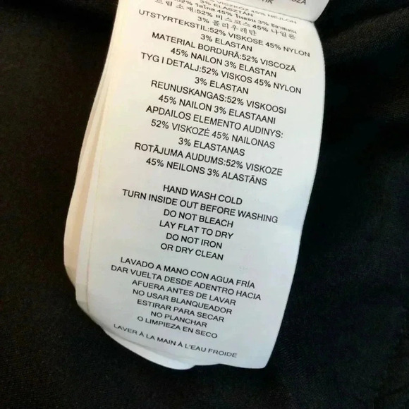 MICHAEL Michael Kors Womens Black Leather Full Zip Motorcycle Jacket Size Medium - Picture 5 of 10